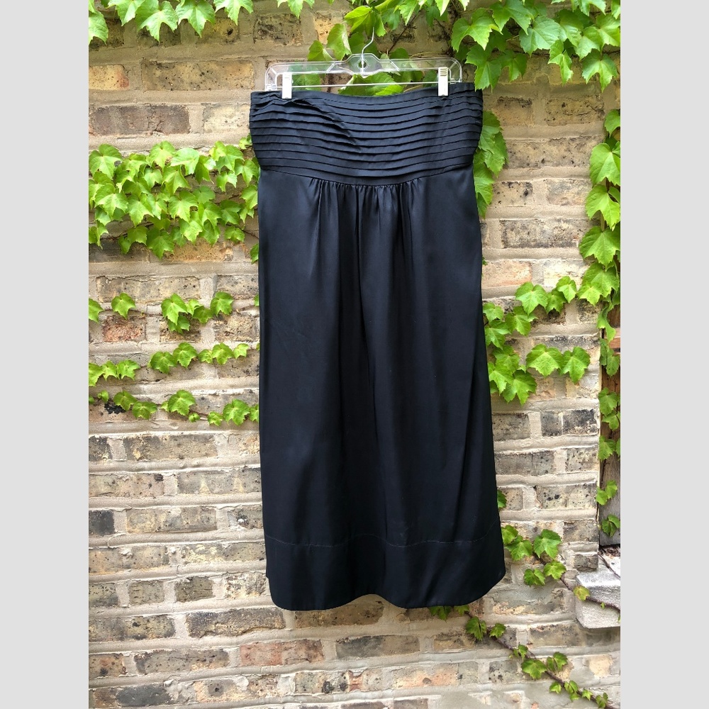 Banana Rep. Strapless Dress, Empire Waist, Size 10